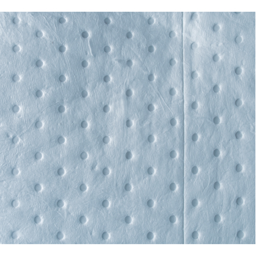 Premium Blue Bonded Sorbent Pads, Oil Only, 15" x 18", 30 gal. Absorbancy Equipment World