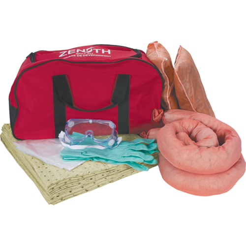 Vehicle Spill Kit, Hazmat, Bag, 10 US gal. Absorbancy Equipment World