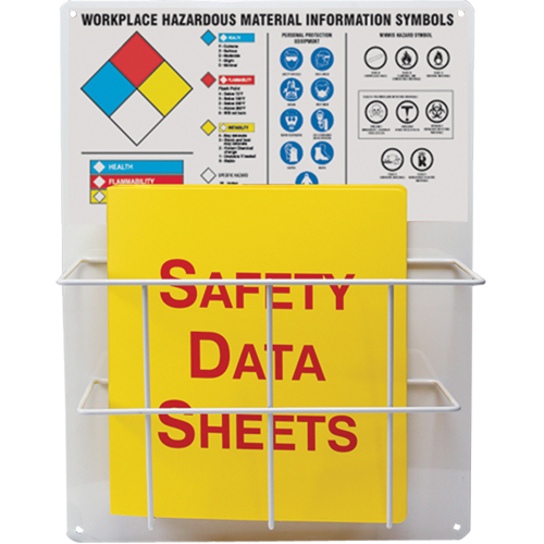 Haz-Mat Basket Style Centre Boards, English, Binders Included Equipment World