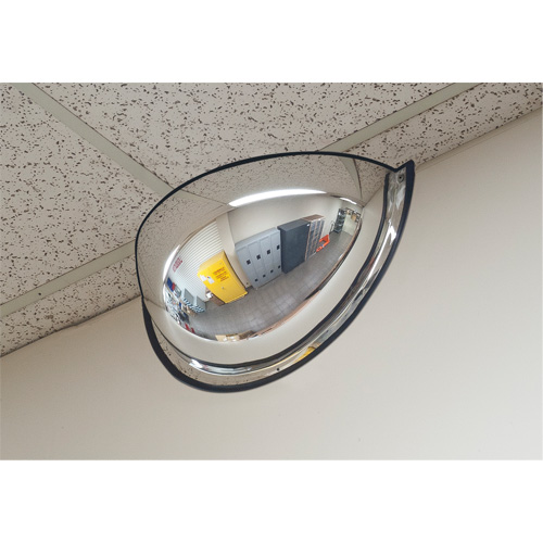 180° Dome Mirror, Half Dome, Open Top, 20" Diameter Equipment World