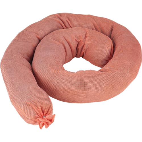 Sorbents Socks, Hazmat, 40 gal. Absorbancy, 3" W x 4' L, Pack of 25 Equipment World