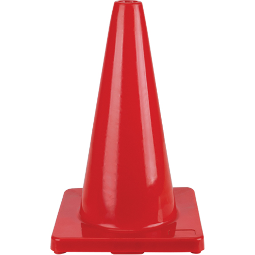 Coloured Traffic Cone, 18", Red Equipment World