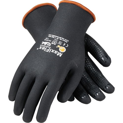 ATG MaxiFlex&reg; EnduranceTM 34-8745 Gloves, 7/Small, Foam Nitrile Coating, 15 Gauge, Nylon Shell Equipment World