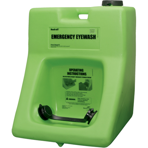 Fendall Porta Stream&reg; II Eyewash Station, Pressurized, 16 gal. Capacity, Meets ANSI Z358.1 Equipment World