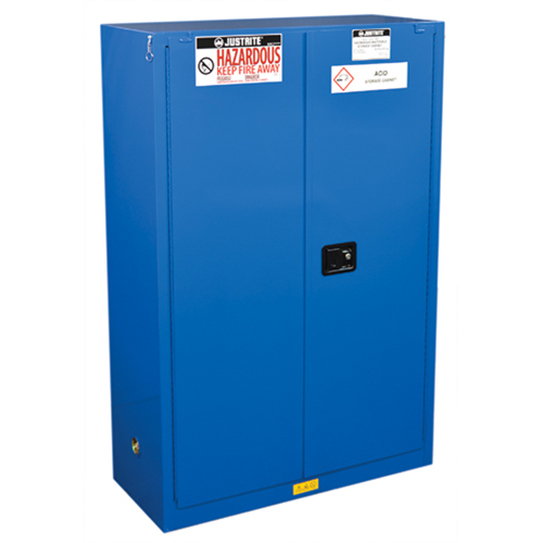 Sure-Grip&reg; Ex Hazardous Material Safety Cabinets, 45 gal., 43" x 65" x 18" Equipment World