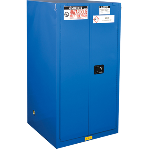 Sure-Grip&reg; Ex Hazardous Material Safety Cabinets, 60 gal., 34" x 65" x 34" Equipment World
