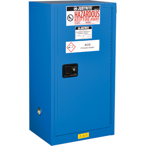 Sure-Grip&reg; Ex Hazardous Material Compac Safety Cabinets, 15 gal., 23.25" x 44" x 18" Equipment World