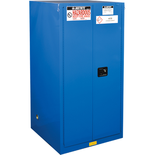 ChemCor&reg; Lined Hazardous Material Safety Cabinets, 60 gal., 34" x 65" x 34" Equipment World