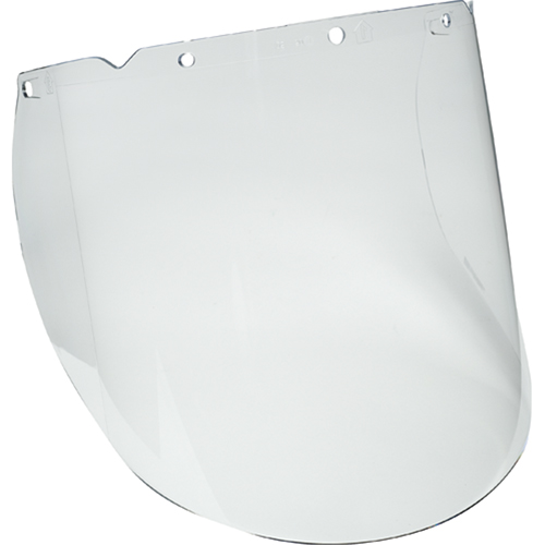 V-Gard&reg; Visor for Chemical and Splash Applications, Propionate, Clear Tint Equipment World