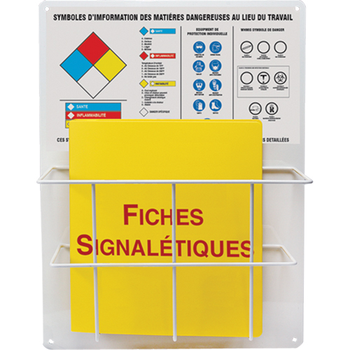 Haz-Mat Basket Style Centre Boards, French, Binders Included Equipment World