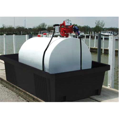 Poly-Tank&reg; Containment Unit 550 Without Drain, 113" L x 71" W x 32" H, 750 US gal. Capacity Equipment World
