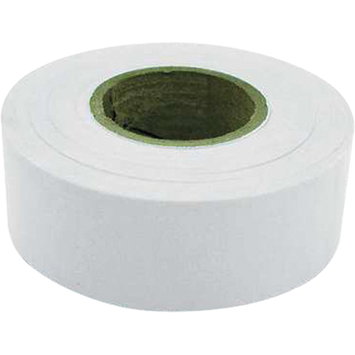 Flagging Tape, 1.2" W x 300' L, White Equipment World
