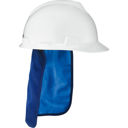 Chill-Its&reg; 6717CT Cooling Hardhat Pad & Neck Shade, Blue Equipment World