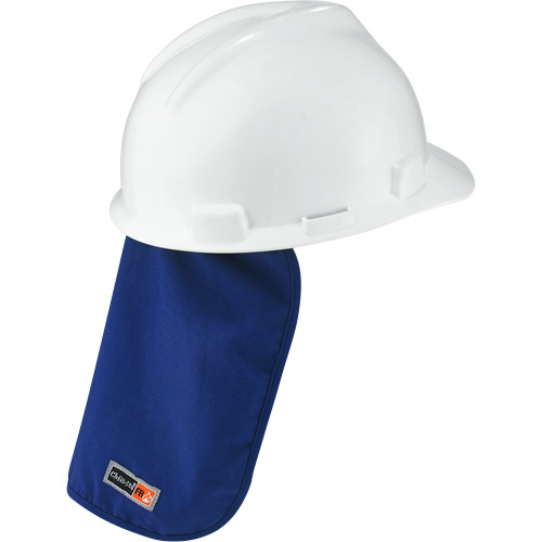 Chill-Its&reg; 6717FR Cooling FR Hardhat Pad & Neck Shade, Blue Equipment World