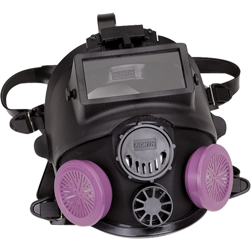 7600 Series Full Face Respirator with Welding Attachment, Silicone, Medium/Large Equipment World