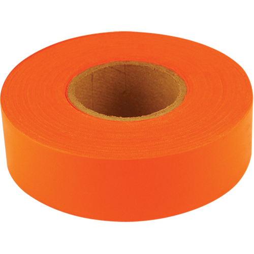 Ruban de signalisation Sub-Zero, 1,2" la x 150' lo, Orange fluorescent Equipment World