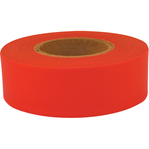 Sub-Zero Flagging Tape, 1.2" W x 150' L, Fluorescent Red Equipment World