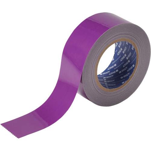 ToughStripe&reg; Floor Marking Tape, 2" x 100', Polyester, Purple Equipment World