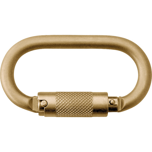 Nano-Lok Twin-Leg Fixed D-Ring Connector, Steel, 420 lbs. Capacity Equipment World