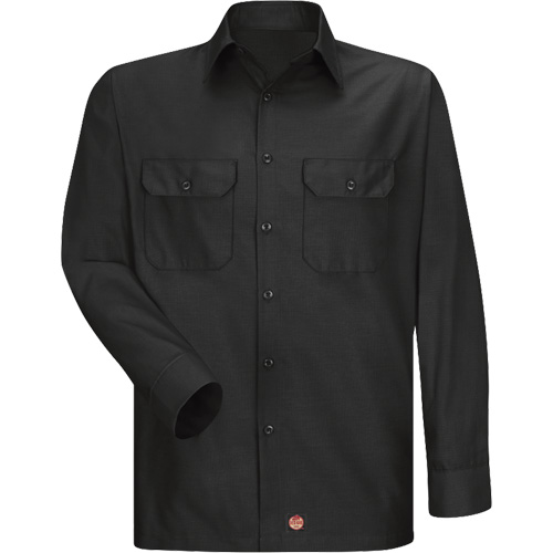 Chemise &agrave; manches longues en tissu ind&eacute;chirable, Hommes, 3T-Grand, Noir Equipment World