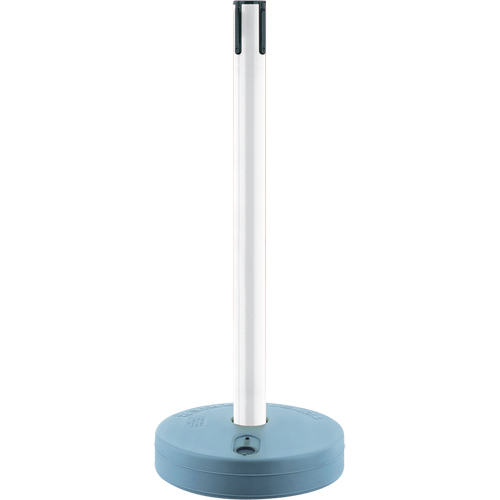 Outdoor TensaBarrier&reg; - Receiver Posts, 37" High, White Equipment World
