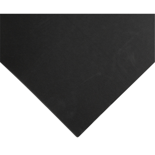 Electrically Conductive Mat No.785, 3' W x 75' L x 3/32" T, PVC, Smooth, Black Equipment World