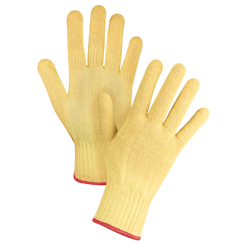 Seamless String Knit Gloves, Size Small/7, 7 Gauge, Kevlar&reg; Shell, ASTM ANSI Level A2/EN 388 Level 3 Equipment World