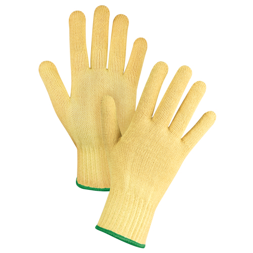 Seamless String Knit Gloves, Size Medium/8, 7 Gauge, Kevlar&reg; Shell, ASTM ANSI Level A2/EN 388 Level 3 Equipment World