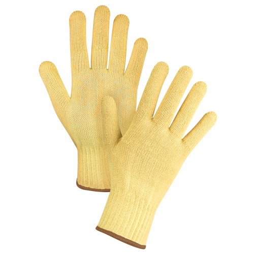 Seamless String Knit Gloves, Size Large/9, 7 Gauge, Kevlar&reg; Shell, ASTM ANSI Level A2/EN 388 Level 3 Equipment World