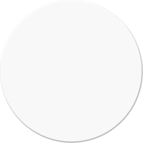Armor Stripe Lean/5S Markers, Circle, 6" L x 6" W, White, Plastic Equipment World