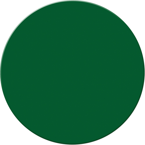 Armor Stripe Lean/5S Markers, Circle, 6" L x 6" W, Green, Plastic Equipment World