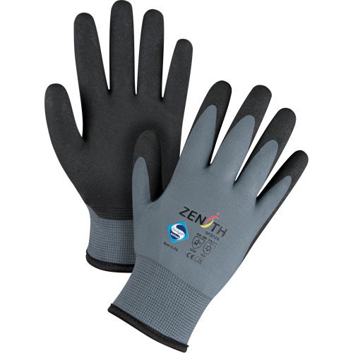 ZX-30° Premium Coated Gloves, 8/Medium, PVC Coating, 15 Gauge, Nylon Shell Equipment World