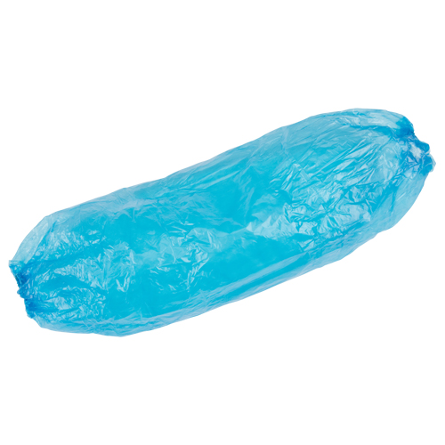 Disposable Sleeves, 18" long, Polyethylene, Blue Equipment World