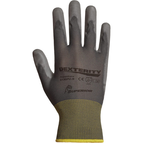 Superior Touch&reg; Gloves, 6/X-Small, Polyurethane Coating, 13 Gauge, Polyester/Nylon Shell Equipment World