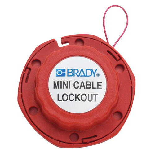 Mini Cable Lockout, 8' Length Equipment World