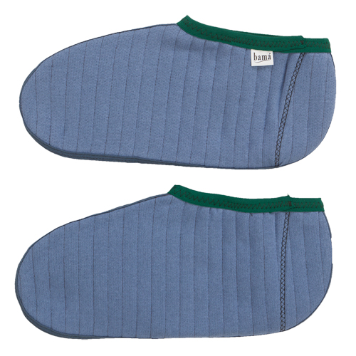 Chaussons pour bottes en caoutchouc, Hommes, T-Grand, Bleu/Vert, Coton/Molleton Equipment World