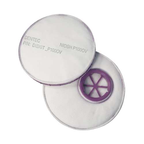 Diskit Respirator Filter, Particulate Filter with Nuisance Vapour Relief, Organic Vapour/P100 Filter Equipment World