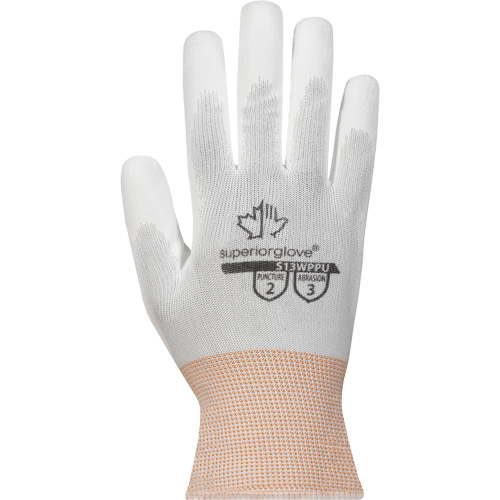 Superior Touch&reg; Coated Gloves, 6/X-Small, Polyurethane Coating, 13 Gauge, Polyester Shell Equipment World