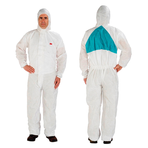 Protective Coveralls, 4X-Large, White, Polypropylene/SMS Equipment World