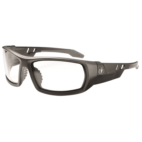 Skullerz&reg; Odin Safety Glasses, Clear Lens, Anti-Fog/Anti-Scratch, ANSI Z87+/Meets/Exceeds CSA Z94.3 Equipment World