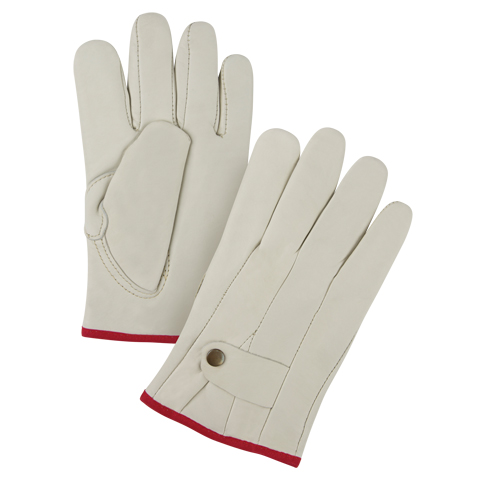 Premium Ropers Gloves, Small, Grain Cowhide Palm Equipment World