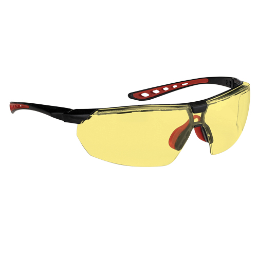 Dynamic Falcon Series Safety Glasses, Amber Lens, Anti-Fog, ANSI Z87+/Meets/Exceeds CSA Z94.3 Equipment World