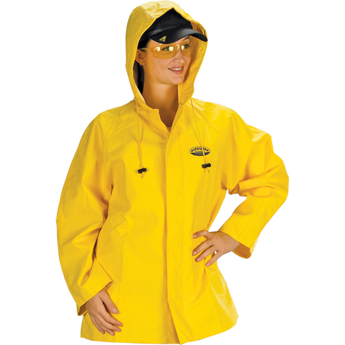 Hurricane Flame Retardant/Oil Resistant Rain Suits - Jackets, 4X-Large, Yellow Equipment World