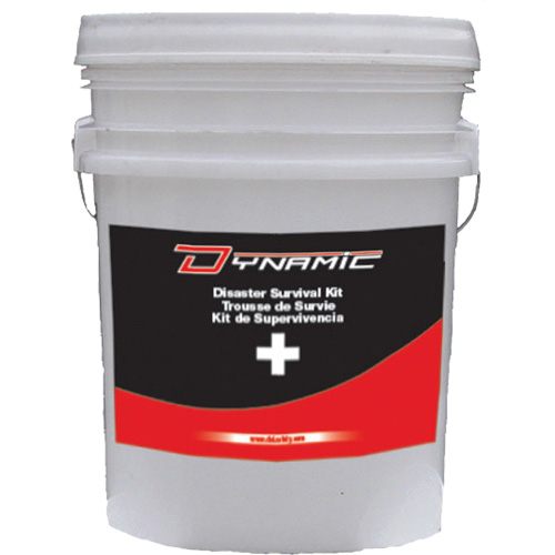 Dynamic Emergency Preparedness First Aid Kit, Class 1 Medical Device, Bucket Equipment World