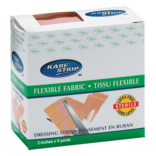 Dynamic Elastic Dressing Bandage, Rectangular/Square, 180", Cloth/Fabric, Non-Sterile Equipment World