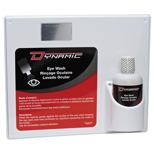 Douche oculaire avec solution isotonique Dynamic, Simple Equipment World