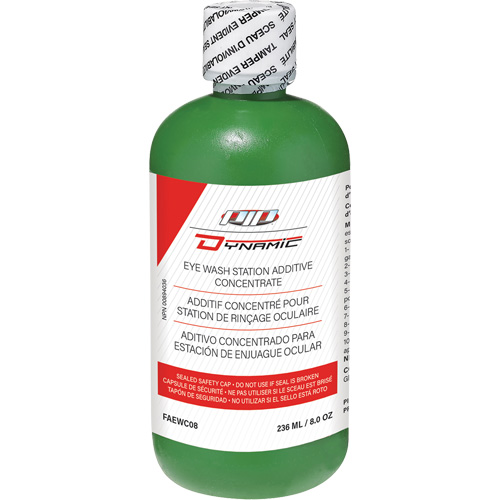 Dynamic Eyewash Additive Concentrate, Full Bottle, 8 oz. Equipment World