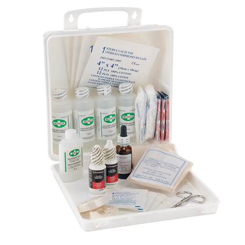 Dynamic Burn First Aid Kit for Welders, Class 1 Medical Device, Plastic B Equipment World