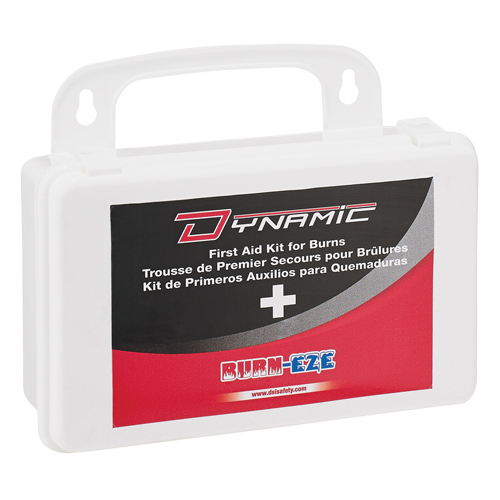 Dynamic Emergency Burn First Aid Kit, 10-unit Plastic Box, Class 2 Equipment World
