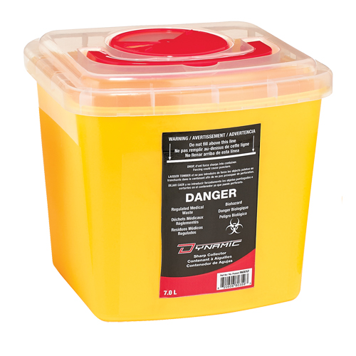 Dynamic Sharps&reg; Container, 7 L Capacity Equipment World